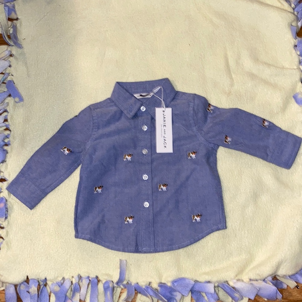 Janie and Jack button down shirt